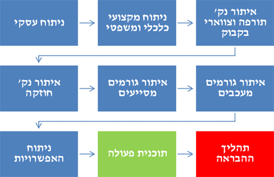 שלבים בתהליך ההבראה של חברה בקשיים